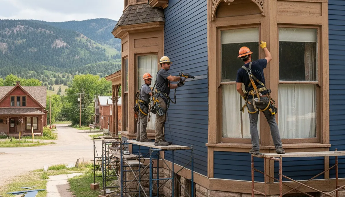 Vinyl siding installation in Colorado Springs, CO for a professional home exterior upgrade