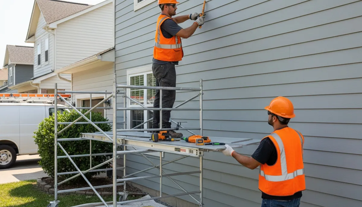 Colorado Springs vinyl siding repair by FX Remodeling & Exteriors for cracked, warped, storm-damaged siding